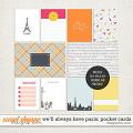 We'll Always Have Paris: Pocket Cards | Designed by Soco