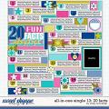 Cindy's Layered Templates - All in One Single 13: 20 Facts by Cindy Schneider
