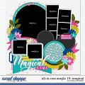 Cindy's Layered Templates - All in One Single 15: Magical by Cindy Schneider