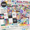 Happy Hobby: Coloring {bundle} by Blagovesta Gosheva