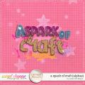 Captured Glimmers: A Spark of Craft {alphas} by Sweet Doll designs