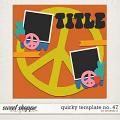 Quirky template no. 47 by Amanda Yi