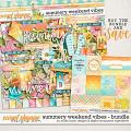 Summery Weekend Vibes Bundle by Digital Scrapbook Ingredients and Studio Basic