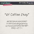 CU AY Coffee Shop font by Amanda Yi