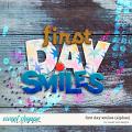 First Day Smiles {alphas} by Sweet Doll designs