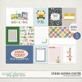 Class Notes Cards by Becca Bonneville
