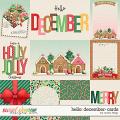 Hello: December- CARDS by Studio Flergs