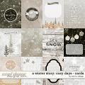 A Winter Story: Cozy Days - Cards by Red Ivy Design