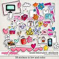 Bold February Stickers by Connection Keeping