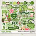 Matchalicious Stickers by lliella designs