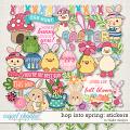 Hop Into Spring Stickers by lliella designs