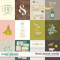 Front Porch Cards by Kelly Bangs Creative