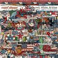 Red, White, & Blue by Clever Monkey Graphics