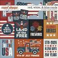 Red, White, & Blue Cards by Clever Monkey Graphics 