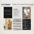 I Hope You Always Know Cards by Studio Basic I Hope You Always Know Cards by Studio Basic