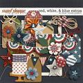 Red, White, & Blue Extras by Clever Monkey Graphics 