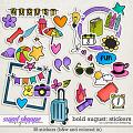 Bold August Stickers by Connection Keeping