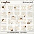 Simple Stories 20 by LJS Designs