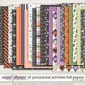 Story Foundations: Paranormal Activities 6x8 Papers by Traci Reed