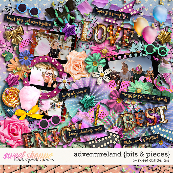 Adventureland {bits & pieces} by Sweet Doll designs