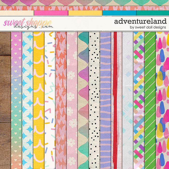 Adventureland Papers by Sweet Doll designs 