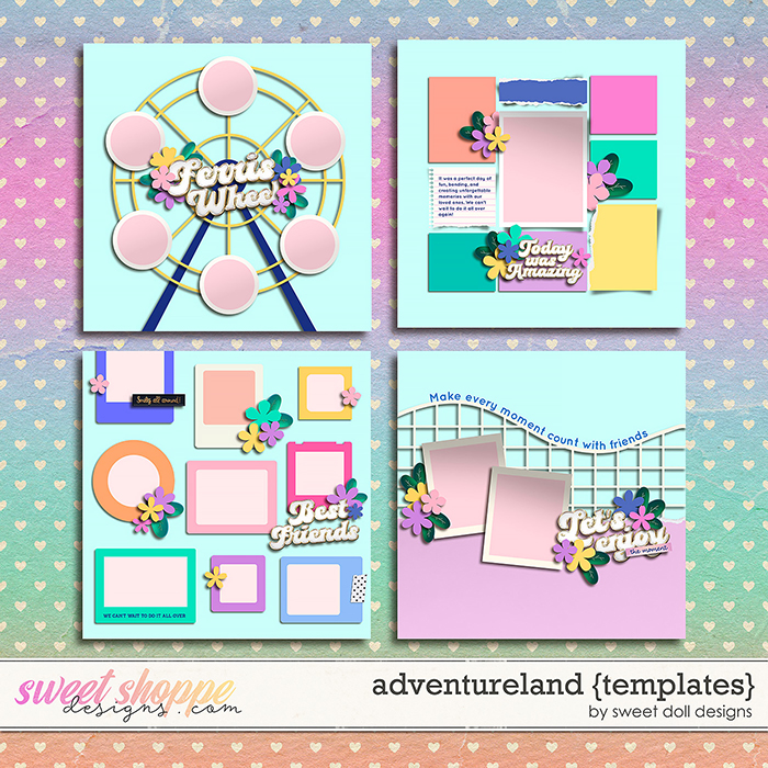 Adventureland {Templates} by Sweet Doll designs