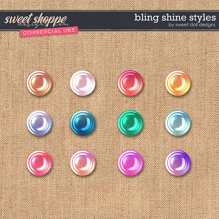 Bling Shine styles (CU) by Sweet Doll designs