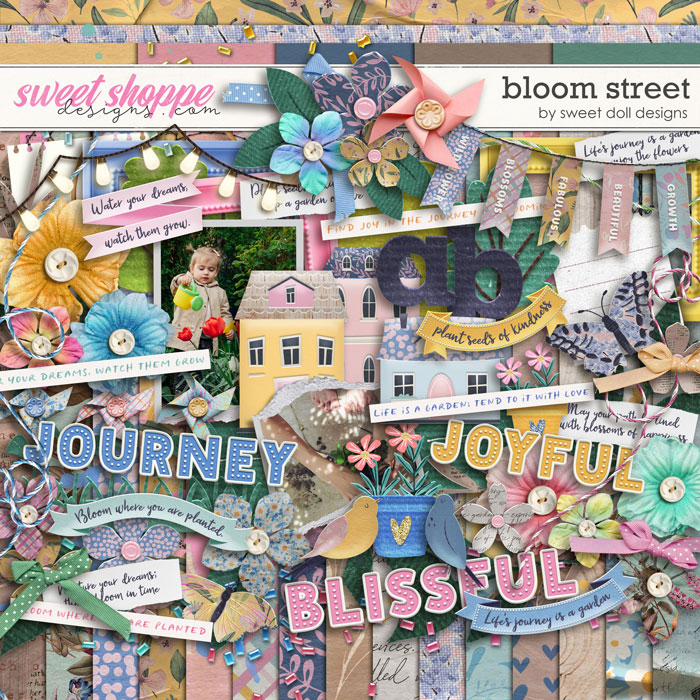 Bloom Street kit by Sweet Doll designs