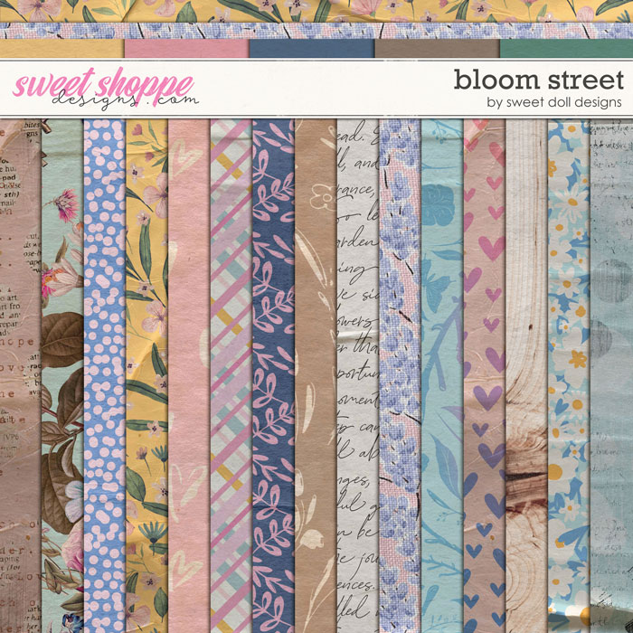 Bloom Street Papers by Sweet Doll designs