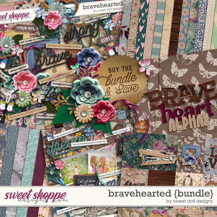 Bravehearted {bundle} by Sweet Doll designs 
