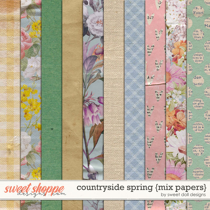 Countryside Spring {+papers} by Sweet Doll designs 