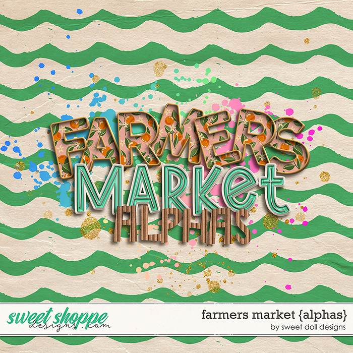 Farmers Market {+alphas} by Sweet Doll designs