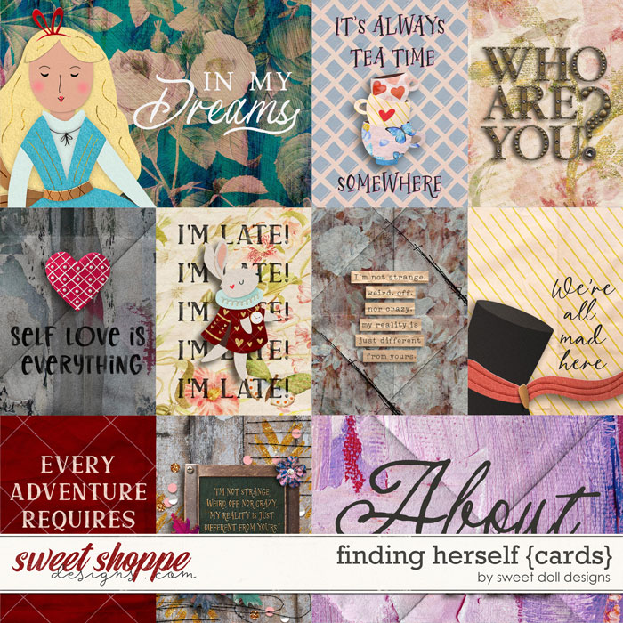 Finding Herself {+cards} by Sweet Doll designs     
