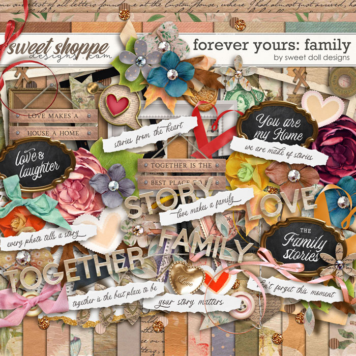 Forever Yours: Family kit by Sweet Doll designs      
