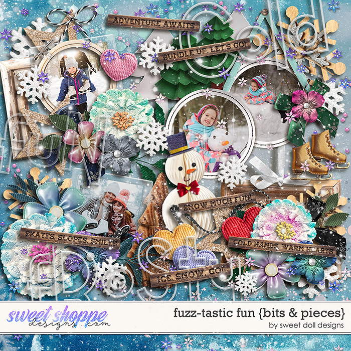 Fuzz-tastic Fun {bits & pieces} by Sweet Doll designs