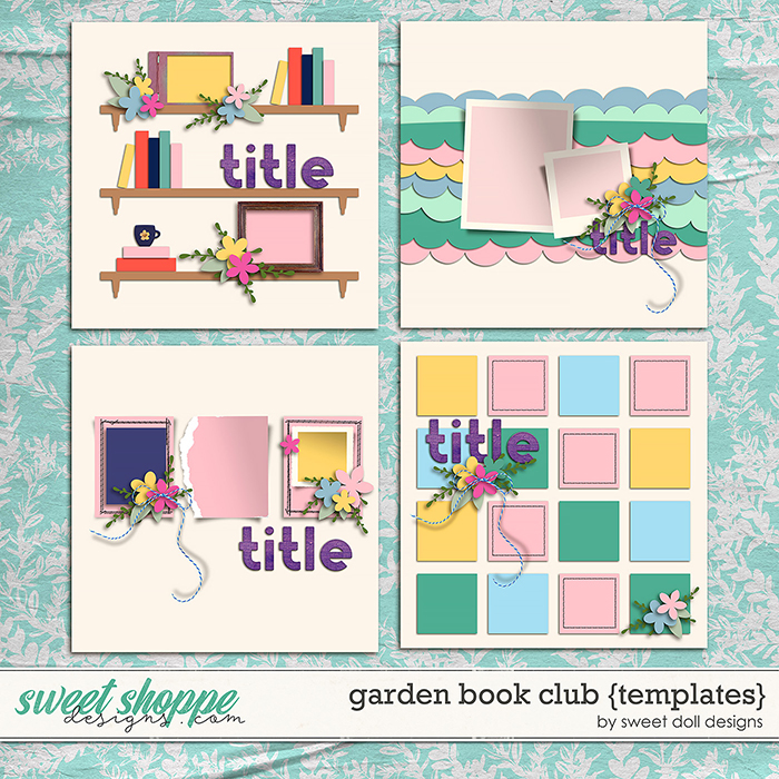 Garden Book Club {templates} by Sweet Doll designs