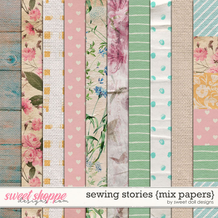 Sewing Stories {+papers} by Sweet Doll designs  