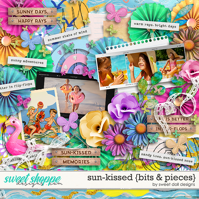 Sun-kissed {bits & pieces} by Sweet Doll designs  