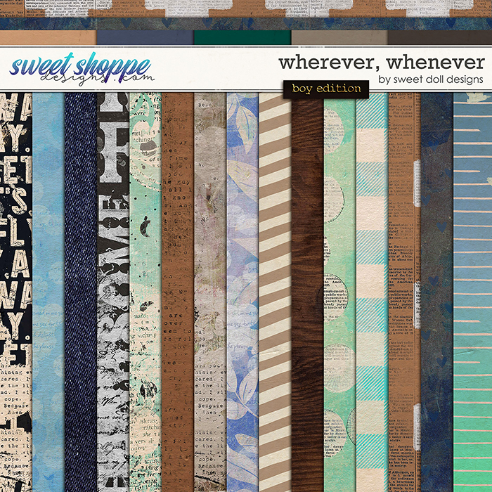 Wherever, Whenever Papers {Boy Edition} by Sweet Doll designs