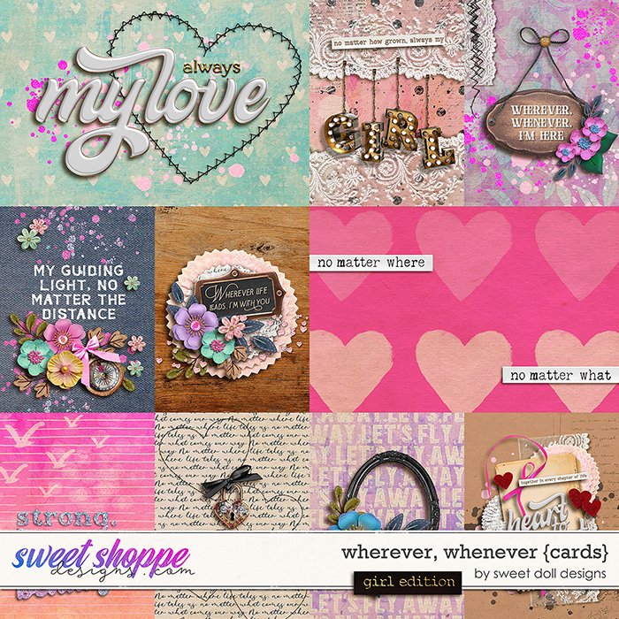 Wherever, Whenever {+cards} Girl Edition by Sweet Doll designs