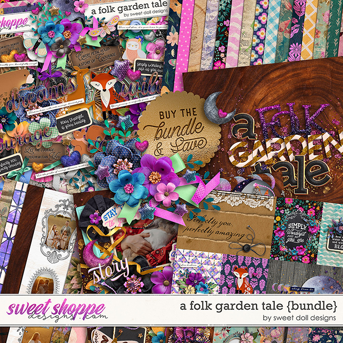 A Folk Garden Tale {bundle} by Sweet Doll designs