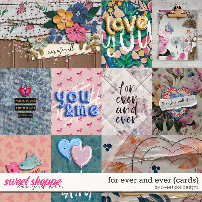 For Ever and Ever {+cards} by Sweet Doll designs   