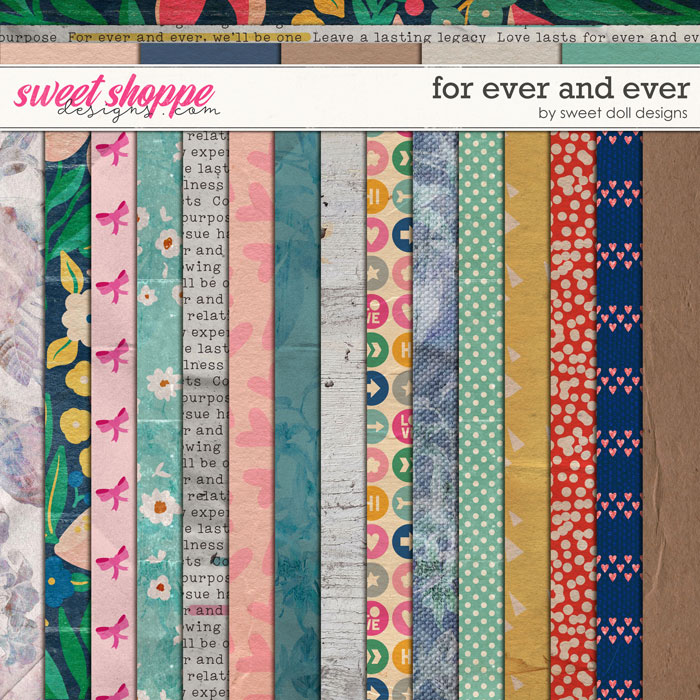 For Ever and Ever Papers by Sweet Doll designs      