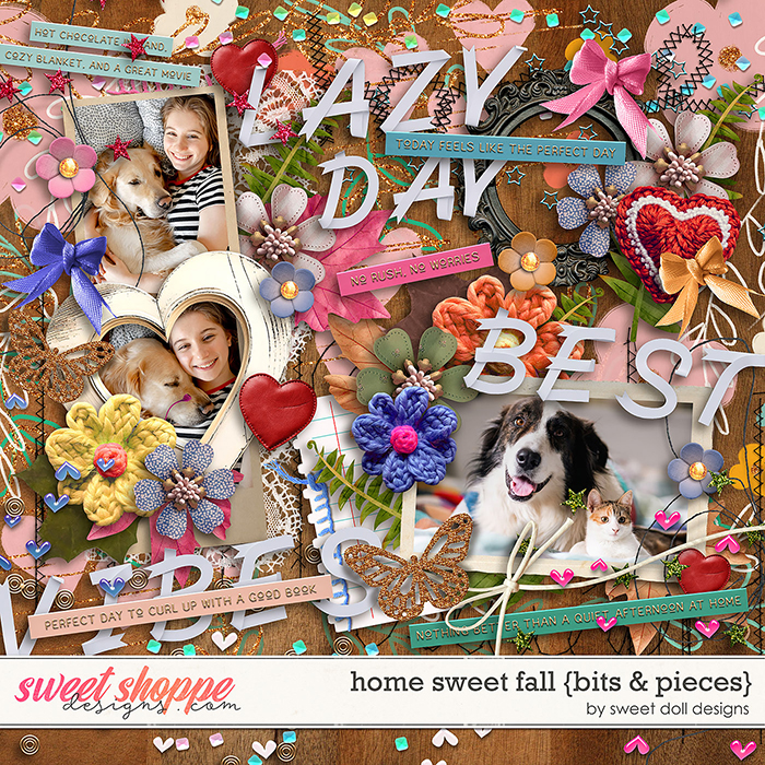Home Sweet Fall {bits & pieces} by Sweet Doll designs