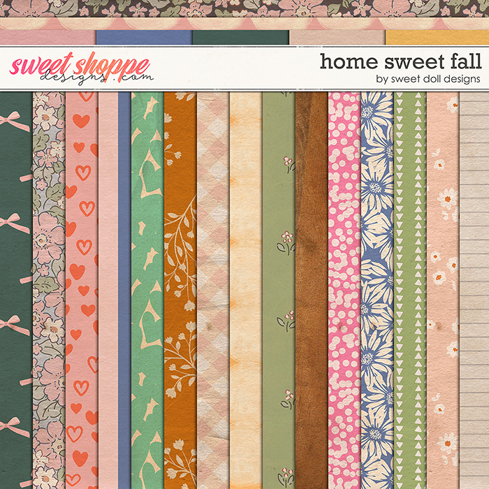 Home Sweet Fall Papers by Sweet Doll designs