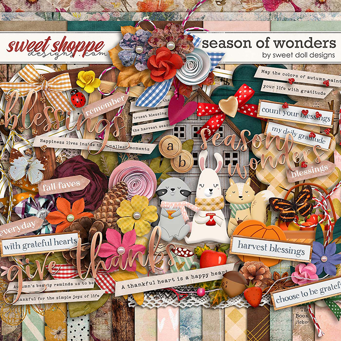 Season of Wonders kit by Sweet Doll designs    