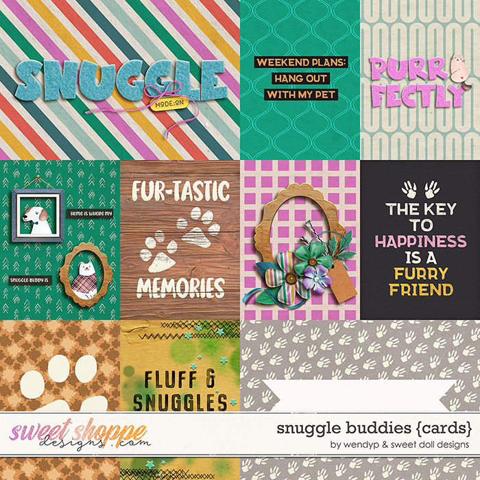 Snuggle Buddies - cards by Sweet Doll Designs & WendyP Designs