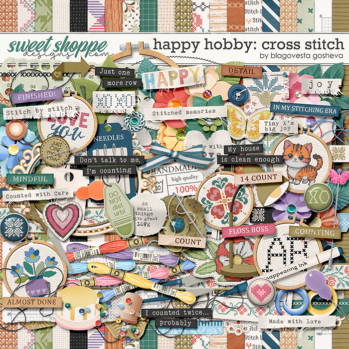 Happy Hobby: Cross Stitch by Blagovesta Gosheva