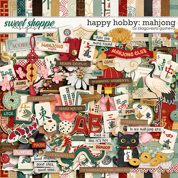 Happy Hobby: Mahjong by Blagovesta Gosheva