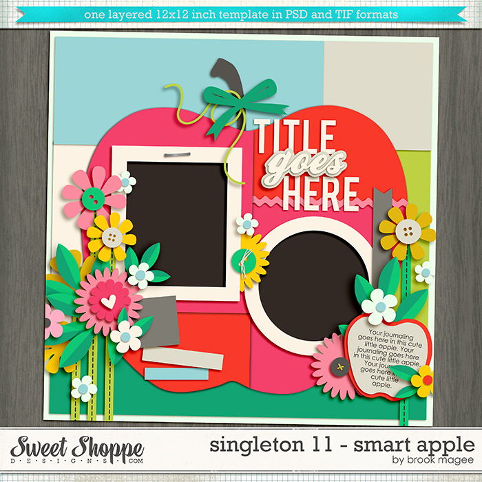 Brook's Templates - Singleton 11 - Smart Apple  by Brook Magee